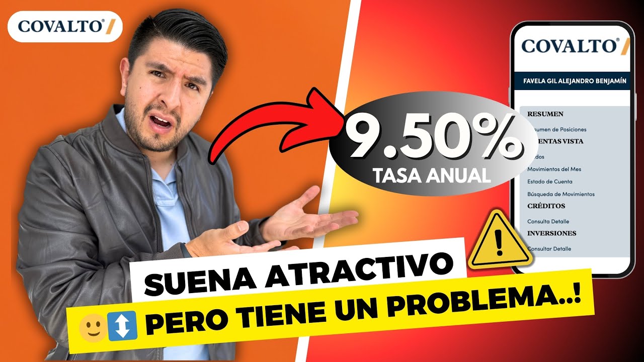 Probé BANCO COVALTO en 2025 🔥 ¿Conviene su 9.50%? (Abrí la cuenta, mandé dinero y la analicé