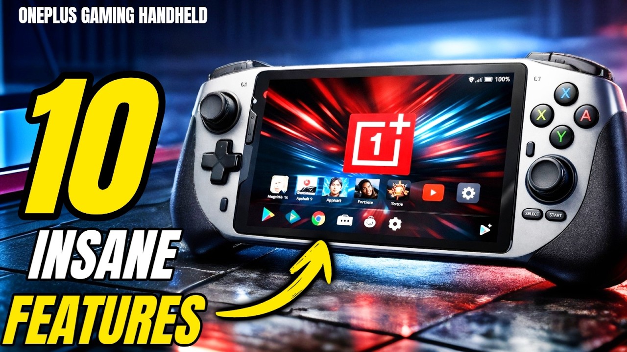 Информация о портативном игровом устройстве OnePlus на Android просочилась в сеть? 👀 Полные подро...