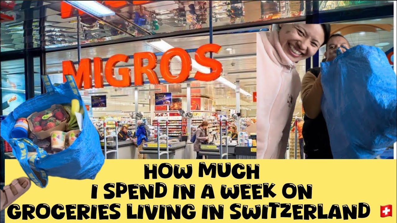 How much we spend in week on groceries living in Switzerland 🇨🇭#tibetanvlogger #tibetanyoutuber 