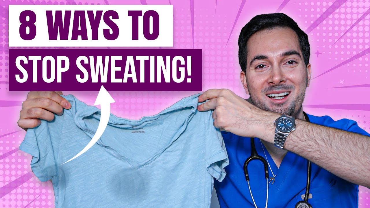Stop sweating so much underarms