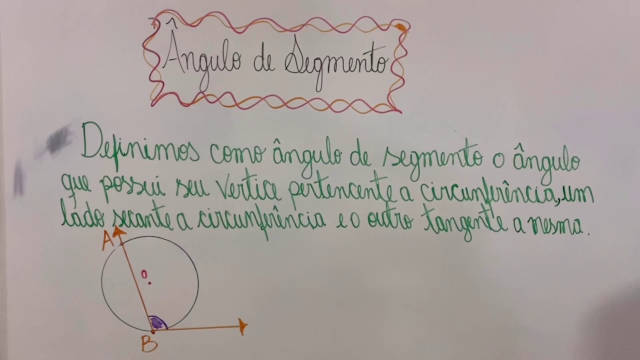 &Acirc;ngulo de segmento