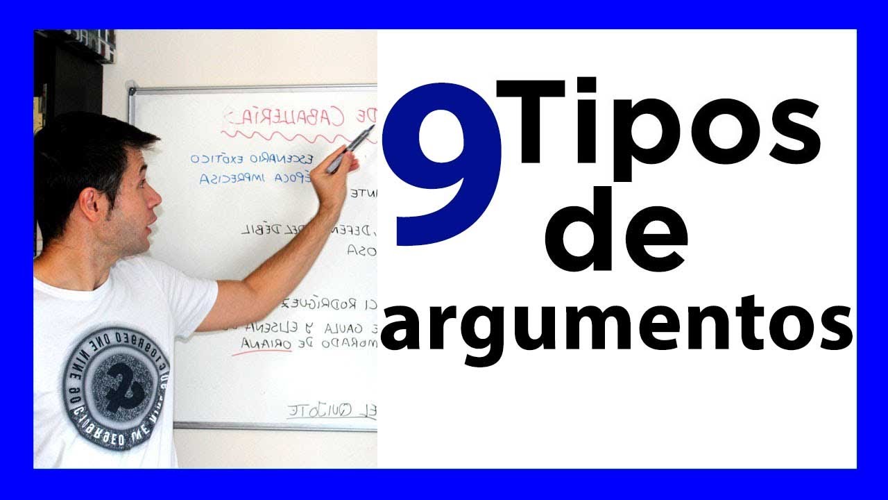 Tipos de ARGUMENTOS. Explicación y ejemplos fáciles