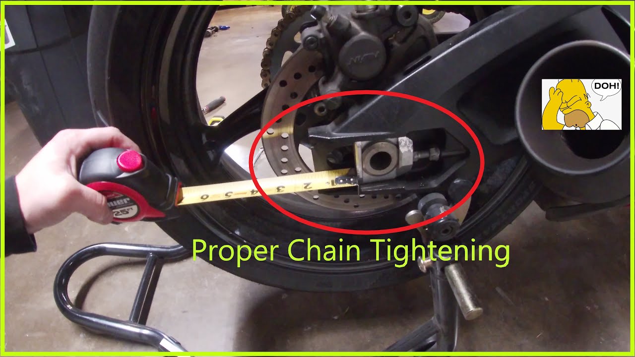 GSX-R Chain Adjust How Too 2011-2024