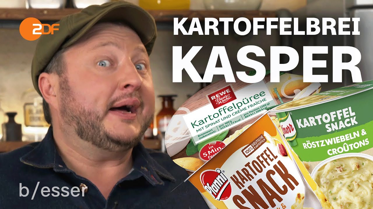 Fünf Minuten Fremdscham: Sebastian macht Kartoffelbrei wie Knorr, Pfanni oder Rewe Beste Wahl