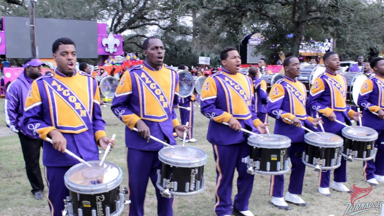 Talladega College vs Alcorn State @ Endymion Parade  2016 (Drum Battle)