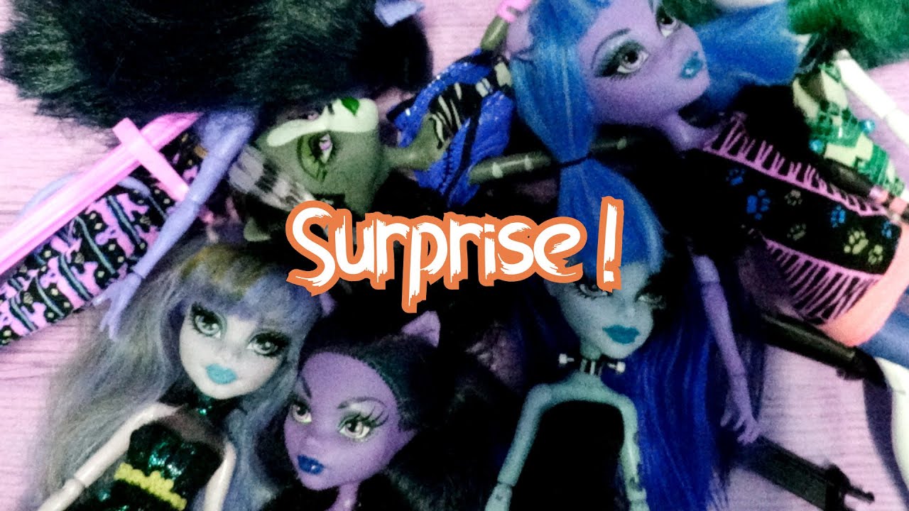 On m'offre des Monster High (énorme pack) !