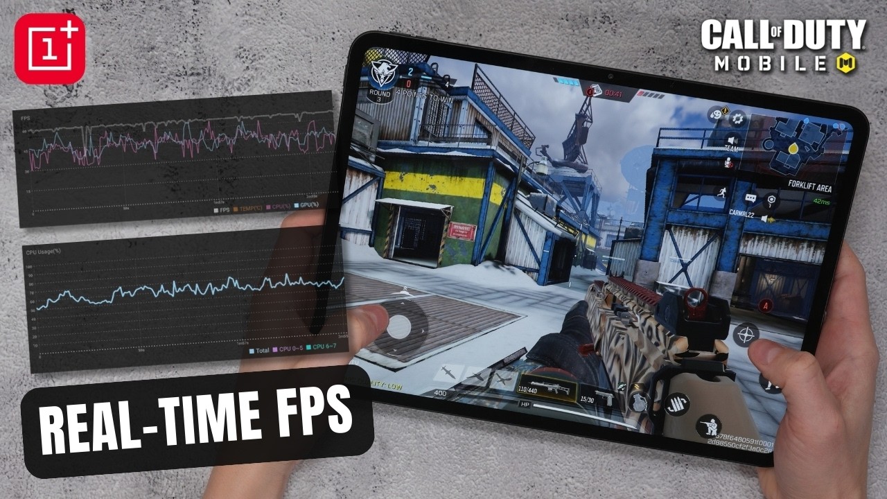 Oneplus Pad Go 2 | COD Mobile (Max FPS Test)