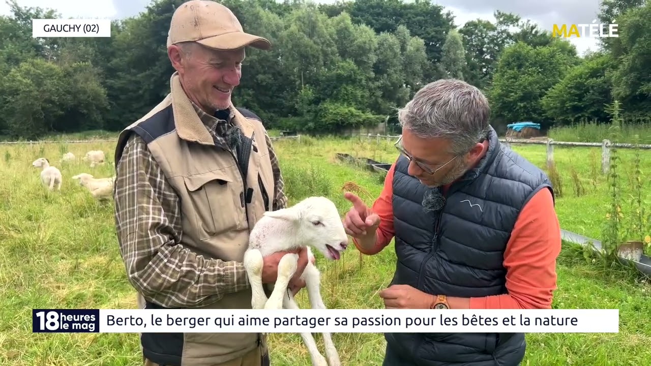RENCONTRE : Berto, le berger qui aime partager sa passion pour les bêtes et la nature