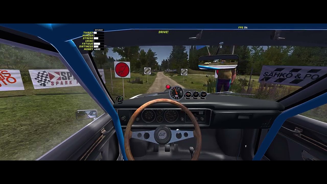 My Summer Car Rally Win With Hall Effect Keyboard