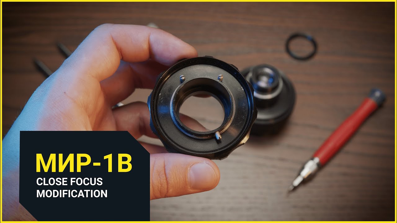 Mir-1 2.8/37mm Close Focus Modification