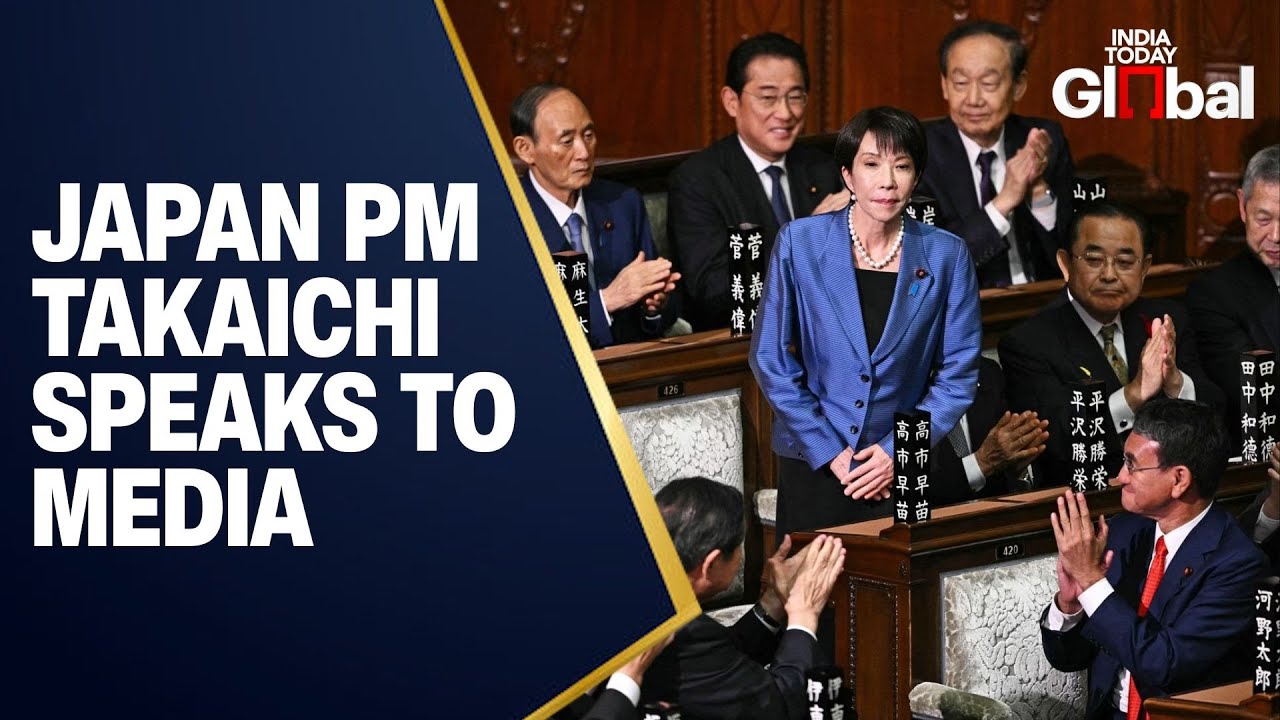 LIVE: Japan&rsquo;s New Prime Minister Sanae Takaichi Speaks to Media