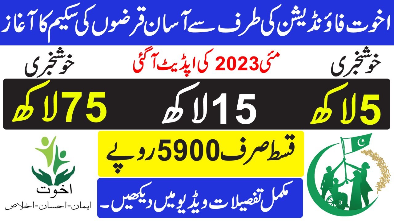 how to apply for Akhuwat Foundation Loan Scheme 2023 | Prime Minister Youth Loan Scheme 2023 |