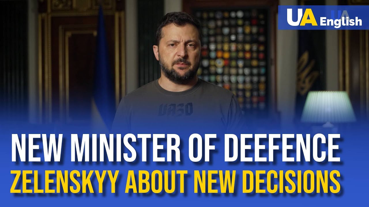 New Minister of Defence of Ukraine - President Zelenskyy about decisions of the week