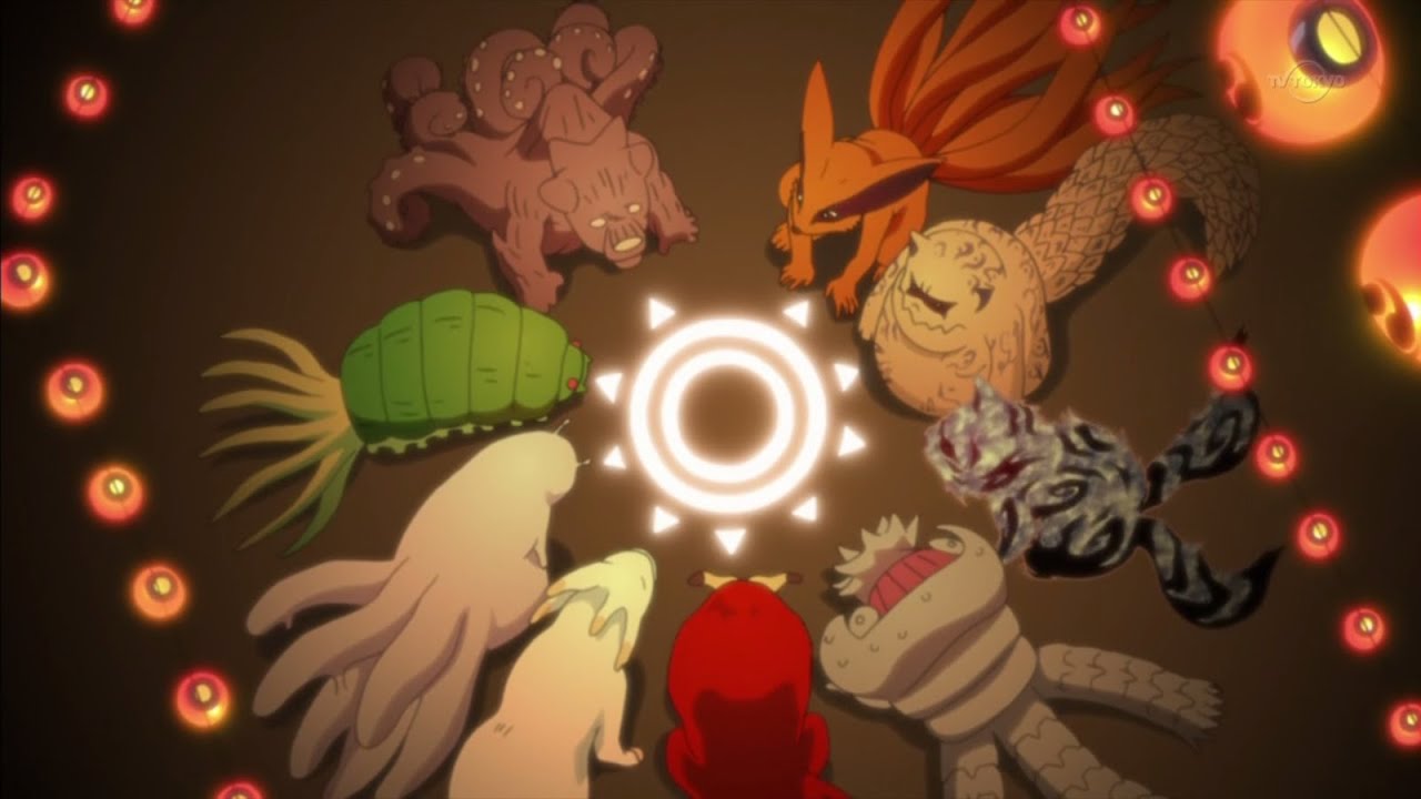 NARUTO les 10 demon a queue et leur hote