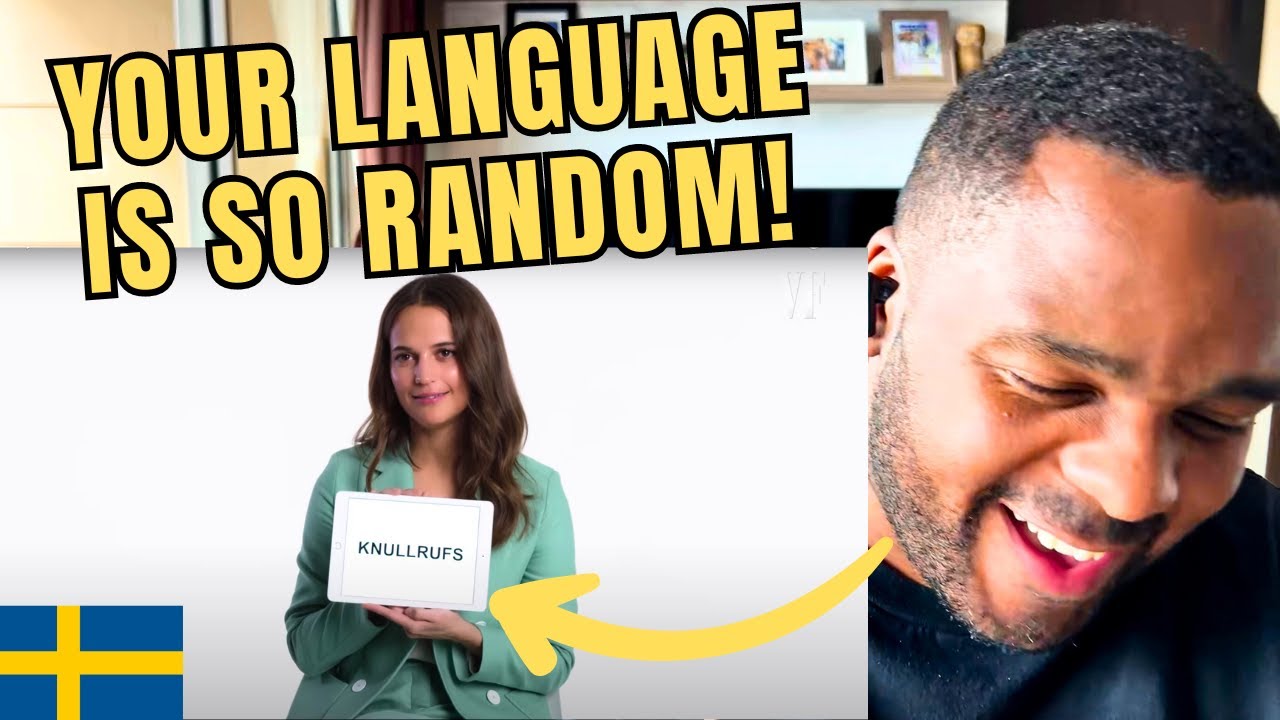 Brit Reacts to Alicia Vikander Teaches You Swedish Slang | Vanity Fair
