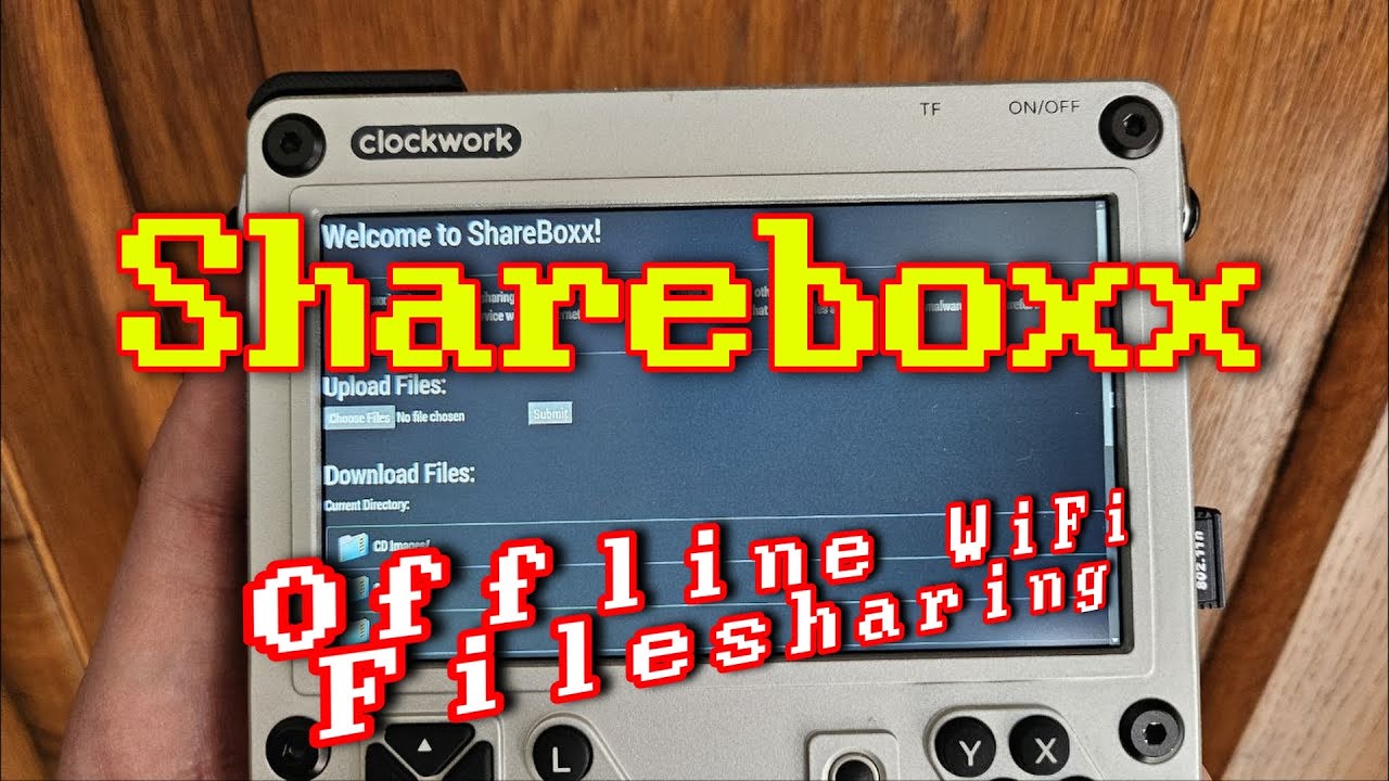 Shareboxx - Offline Wifi Filesharing (RIP PirateBox)