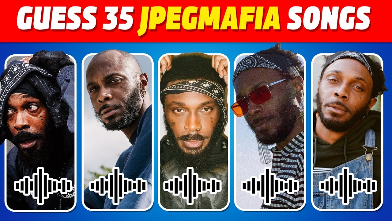 Guess 35 JPEGMAFIA songs | Guess the song quiz | JPEGMAFIA Songs Quiz 2025