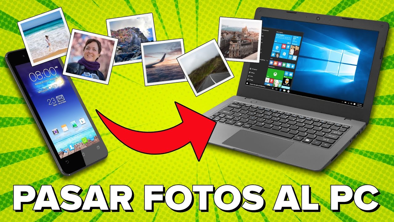 PASA las FOTOS del MÓVIL al PC súper FÁCIL!! (Android - iPhone)