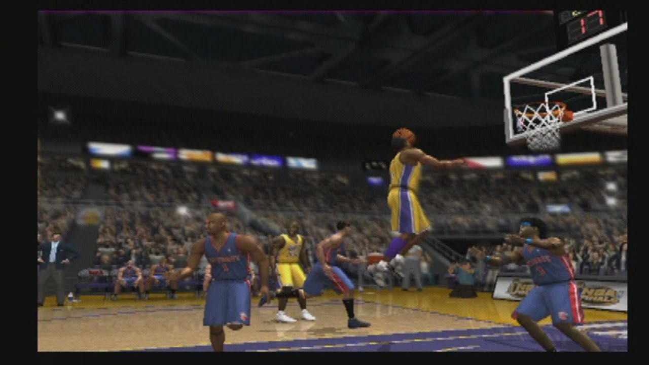NBA Live 2003 - The Return of Super Kobe - NBA Finals Pistons vs Lakers
