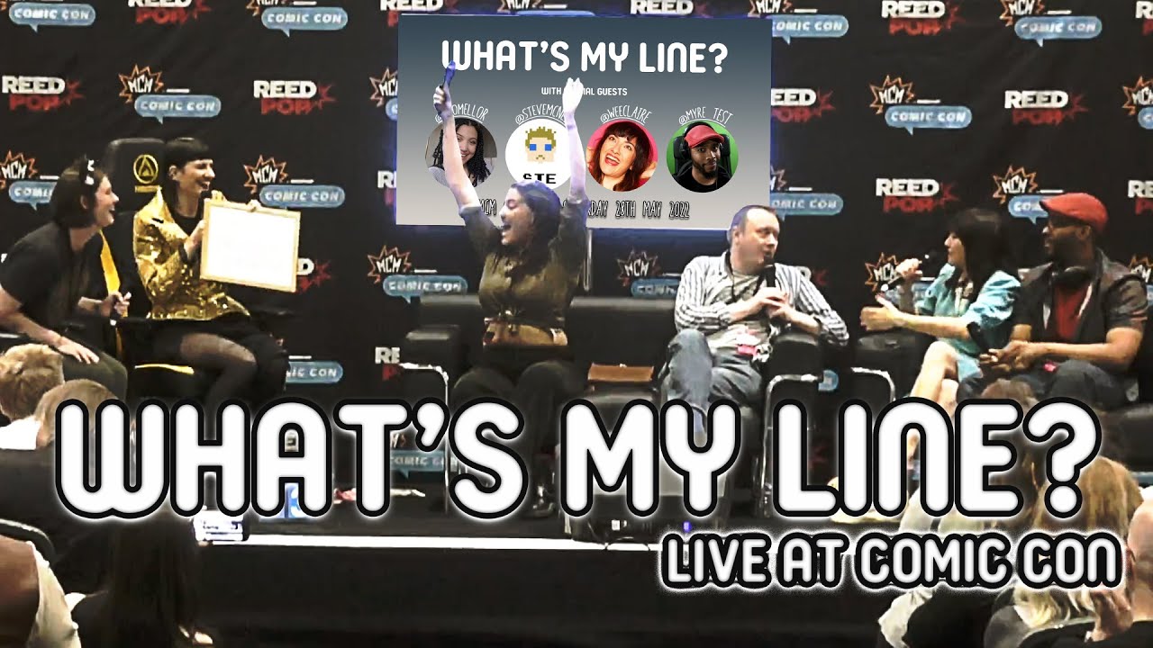 What's My Line LIVE with Imo Mellor, Claire Lim, Steve McNeil and JerryOB/Myre - MCM Comic Con 2022