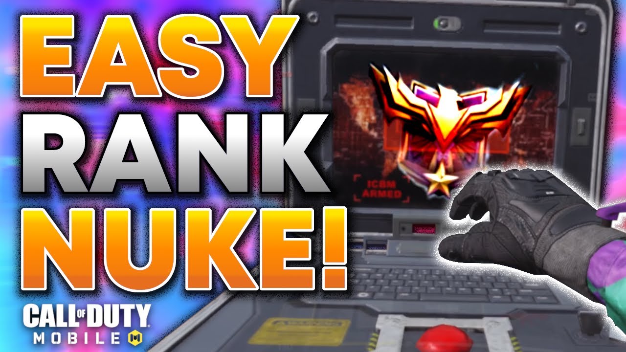 How To Drop An *EASY* RANK NUKE in CoD Mobile (Tips & Tricks)