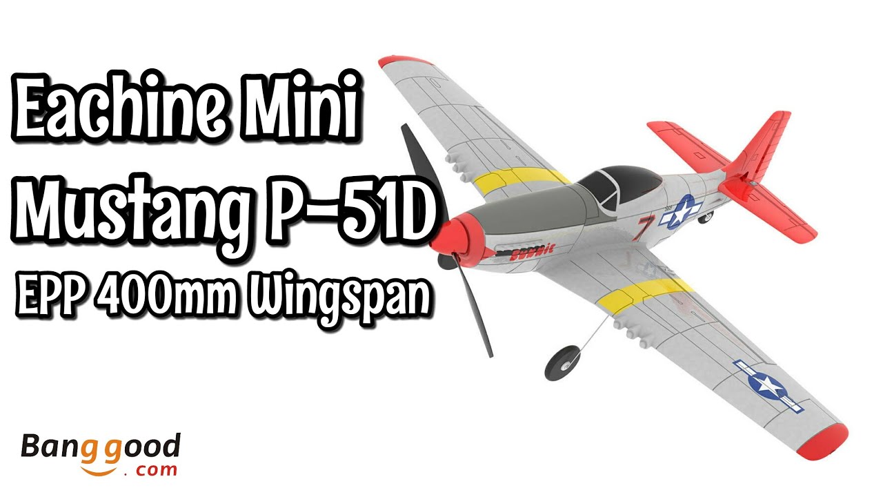 Eachine Mini Mustang P-51D EPP 400mm Wingspan