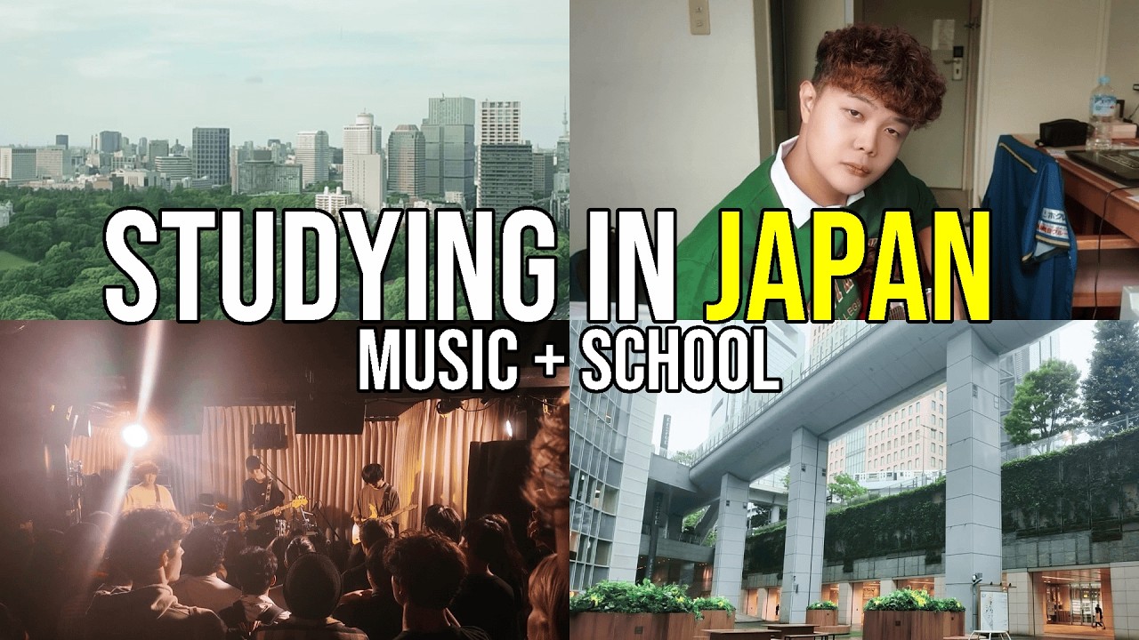 A Day as a Student in Japan: Class 🤓, Underground Music 🎸 and Company Visits 🤵🏻