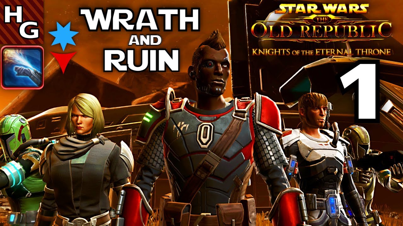 SWTOR KotET ► Ch.1: Wrath & Ruin ► Bounty Hunter [Male]