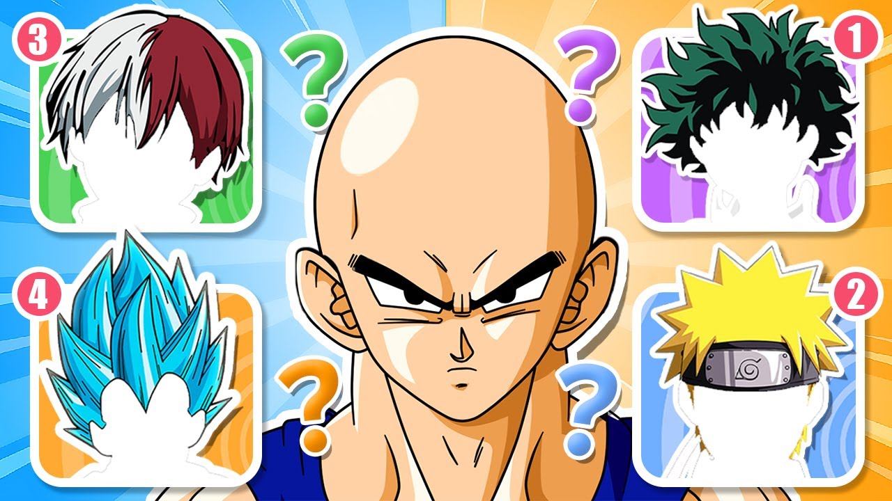 تحدي تخمين الشعر الحقيقي لشخصيات سبيستون الصلعاء👨🏻‍🦲🕹️ guess the anime hair🔥