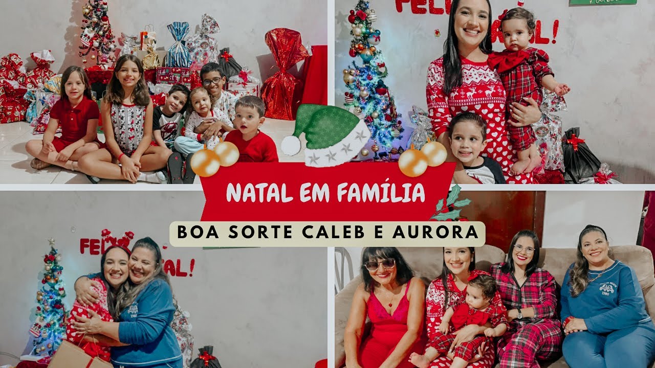 FELIZ NATAL 🎄-  FAMÍLIA REUNIDA - MUITOS PRESENTES - JESUS NASCEU ❤️