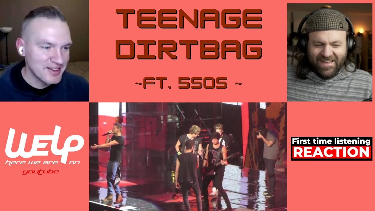 One Direction / 5SOS - Teenage Dirtbag | REACTION