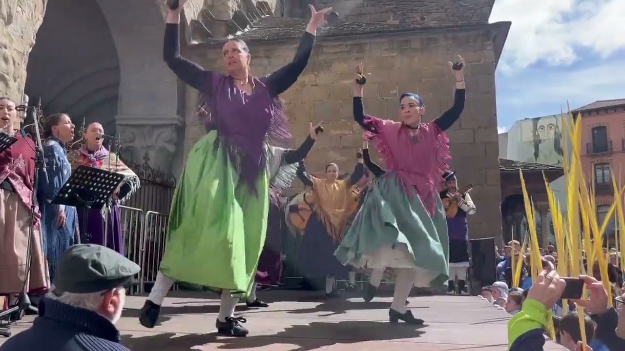 Jota del Grupo Uruel en el Domingo de Ramos