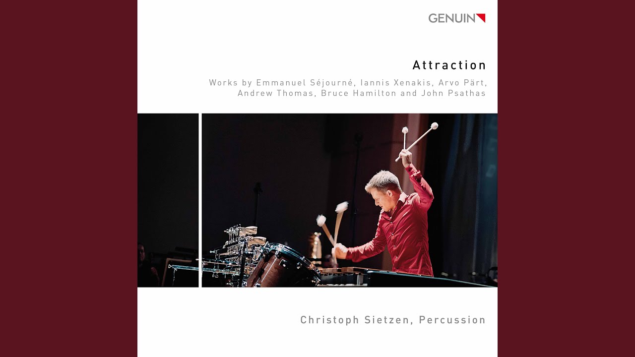 Attraction for Marimba, Vibraphone, Percussion & Tape