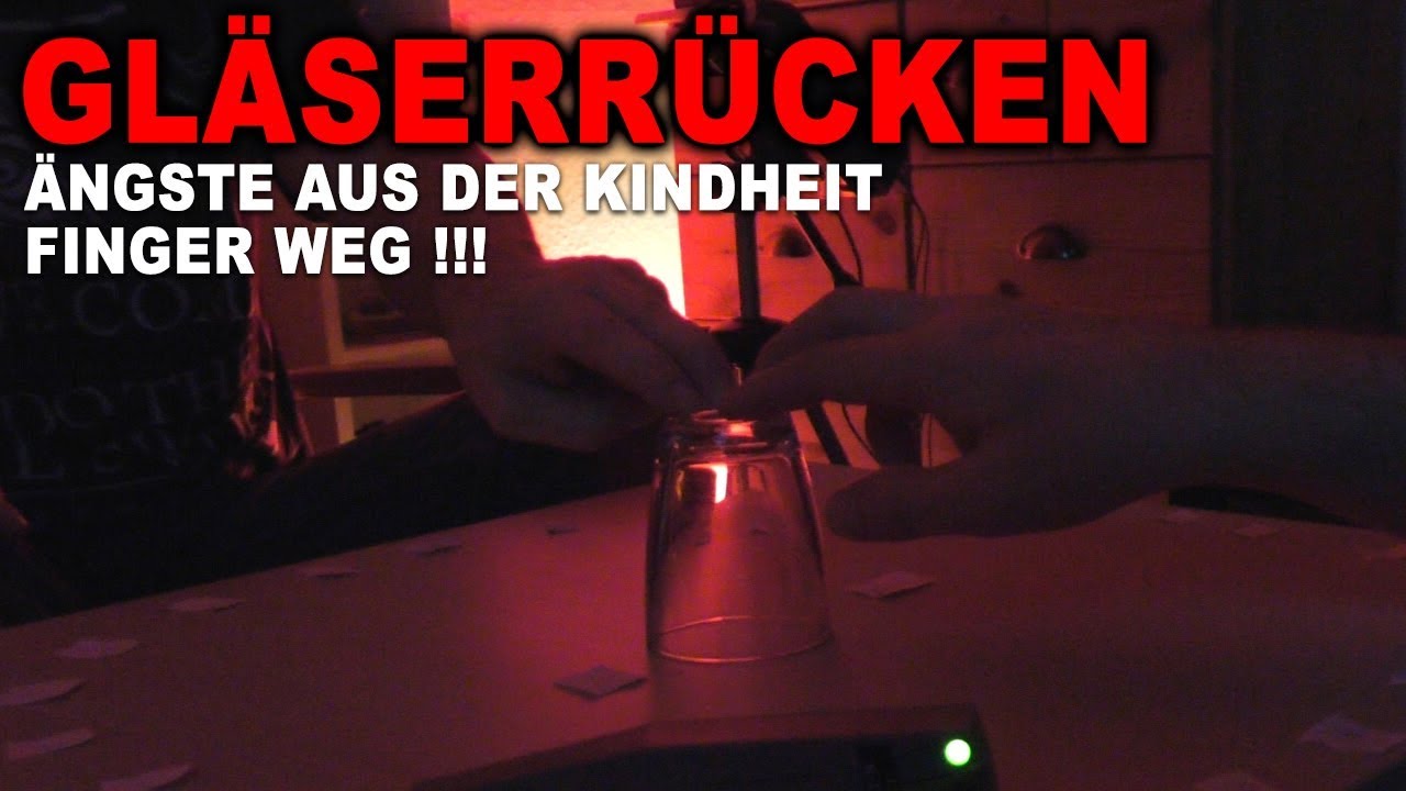 GLÄSERRÜCKEN - TRAUST DU DICH? Kontakt zu Geistern ohne Ouija Brett
