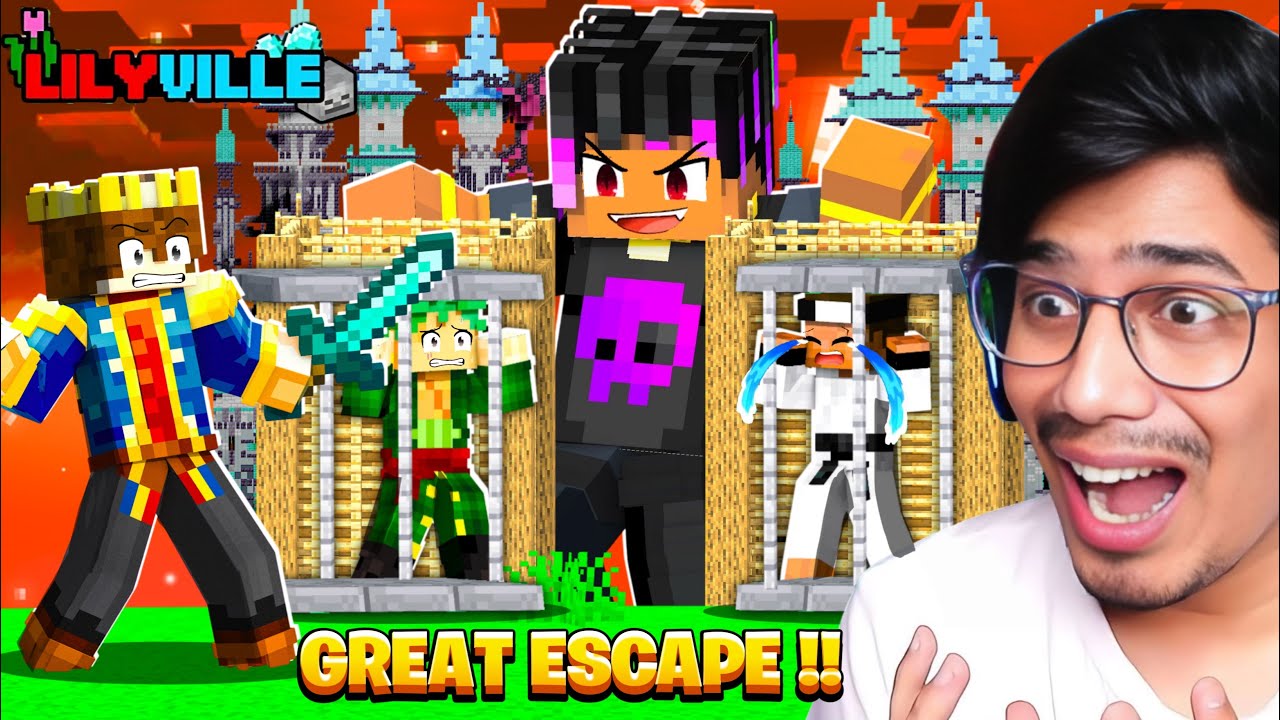 THE GREAT ESCAPE IN LILYVILLE 😨 | Lilyville Day 78