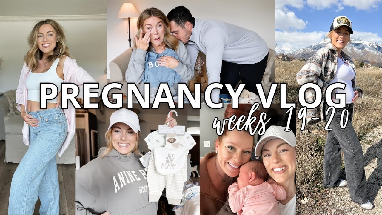 Pregnancy Vlog Wk 19-20 | Empty Nursery Tour, New Symptoms & Prenatal Vitamins