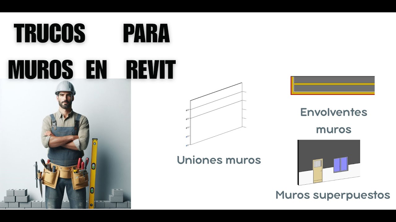 Trucos IMPRESCINDIBLES para trabajar con muros en REVIT