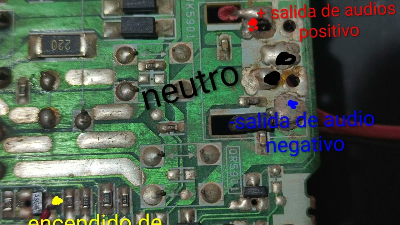 Como activar modulo amplificador tda 8950