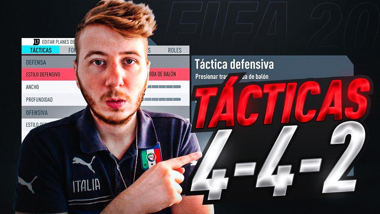 FIFA 20 Mejores Tacticas Personalizadas Para la 442 Formacion - Como Llegue a ELITE Esta Semana