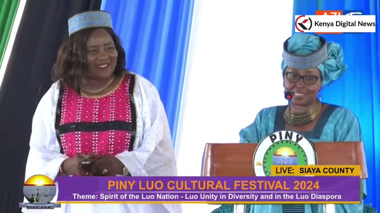Governor Orengo's Wife steal the show during Piny Luo Festival with a wonderful remarks!!