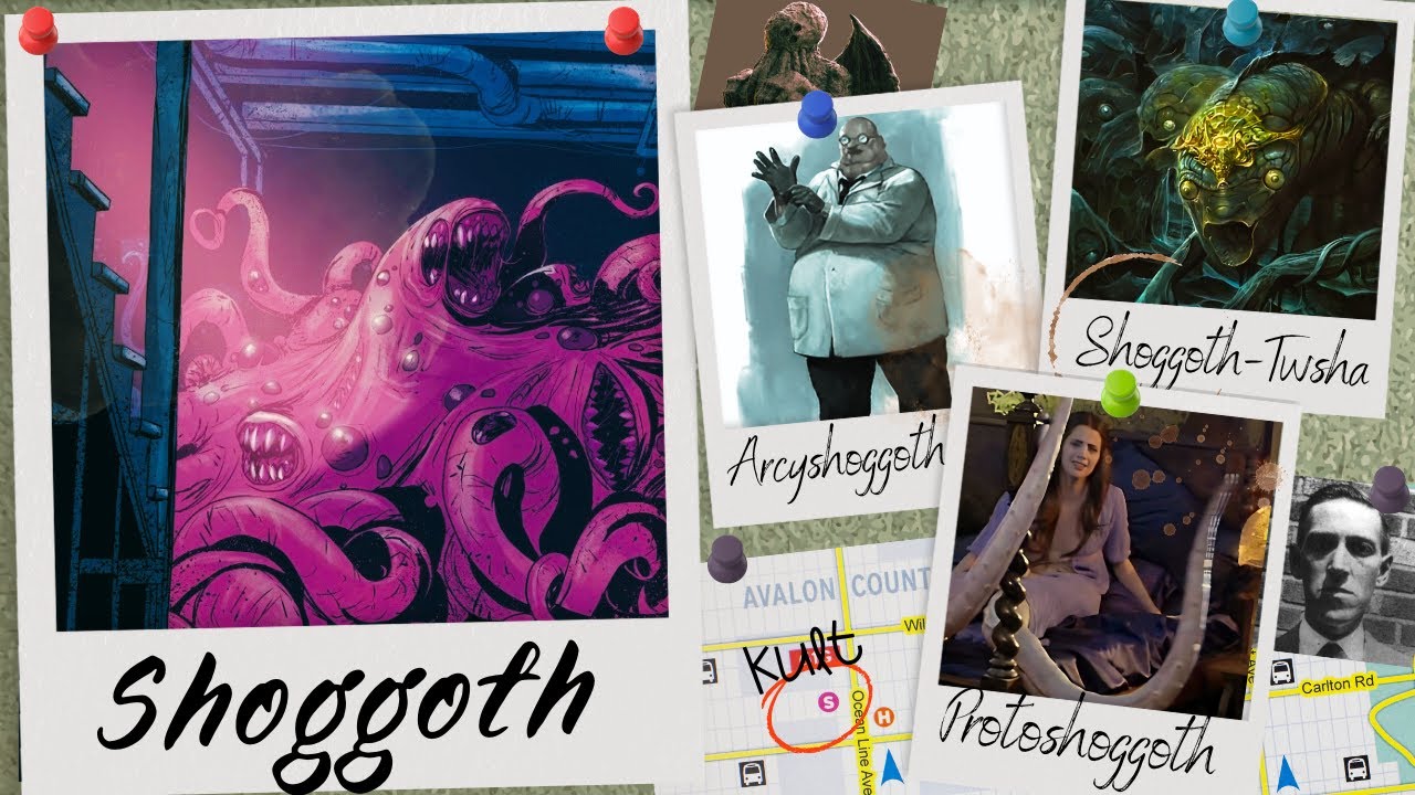 Czym są Shoggothy i ich potomkowie? | Mity Cthulhu
