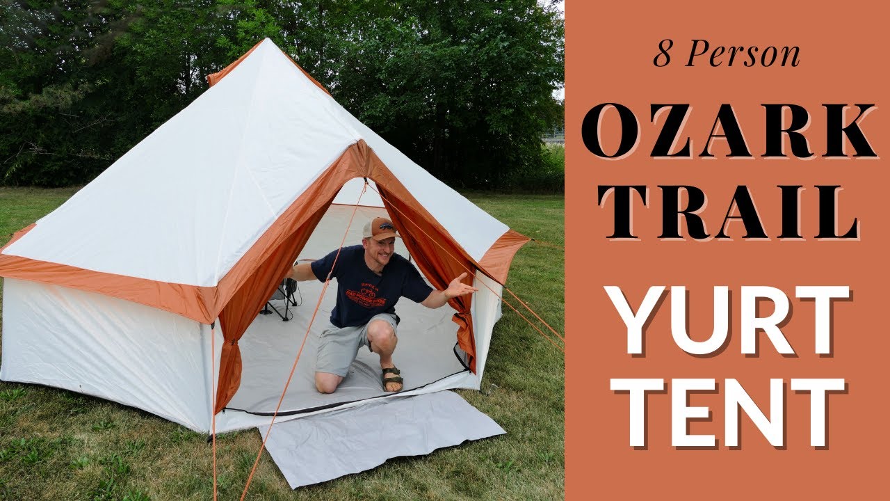 Самая дешевая юрта, которую я смог найти! 8-местная юрта Ozark Trail из Walmart