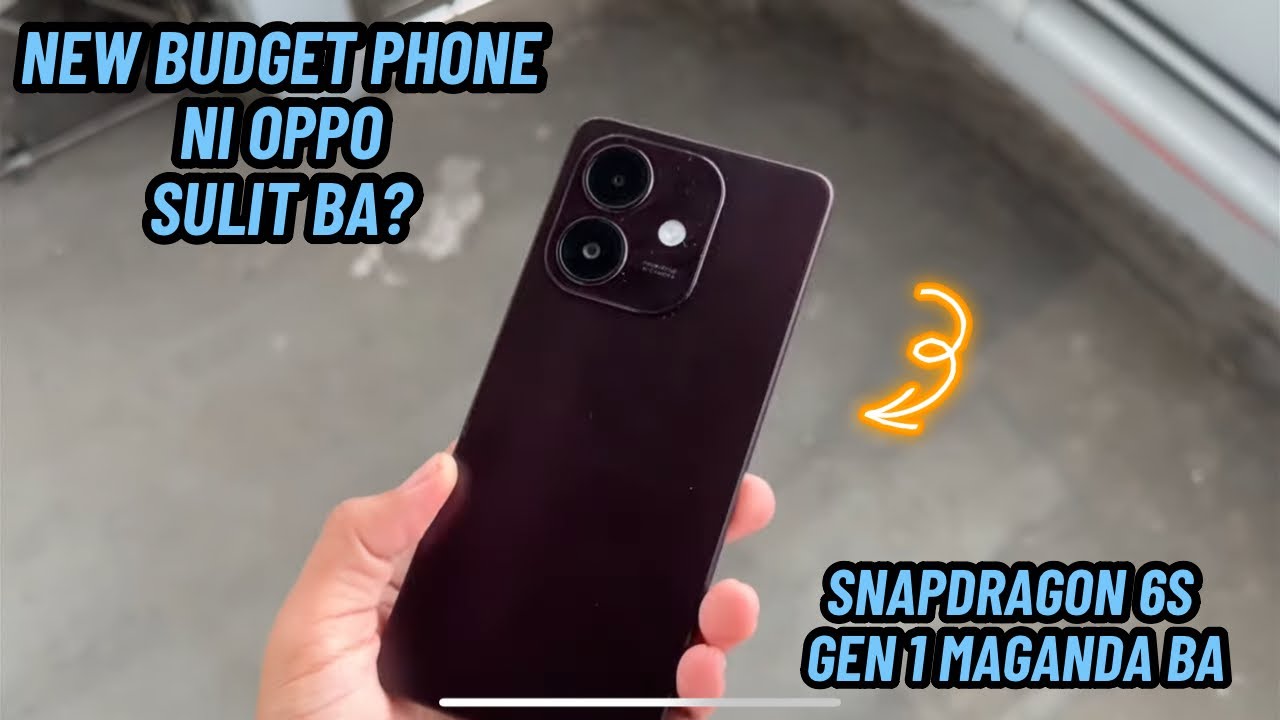 OPPO A3X FULL REVIEW - SULIT BA SA KANYA PRICE? SNAPDRAGON 6S GEN 1 OK BA?!