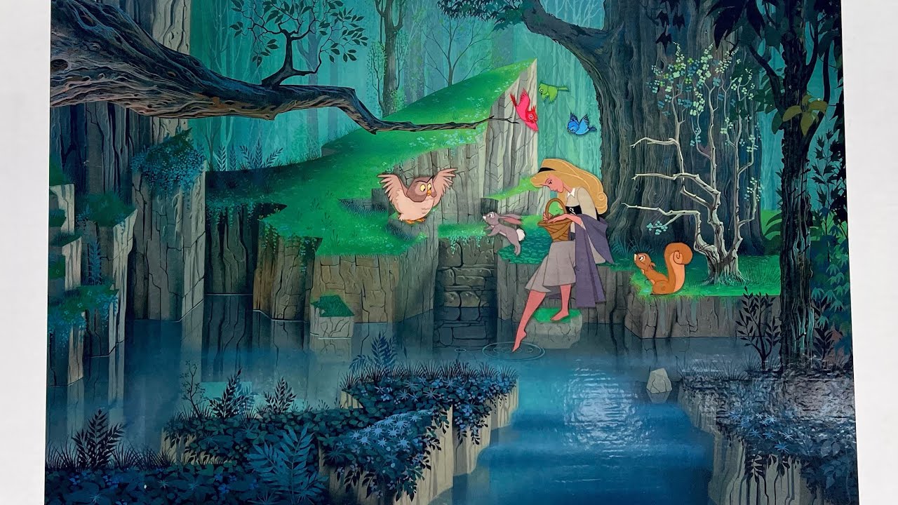 Disney Sleeping Beauty High End Art Book Preview - Written by Pierre Lambert