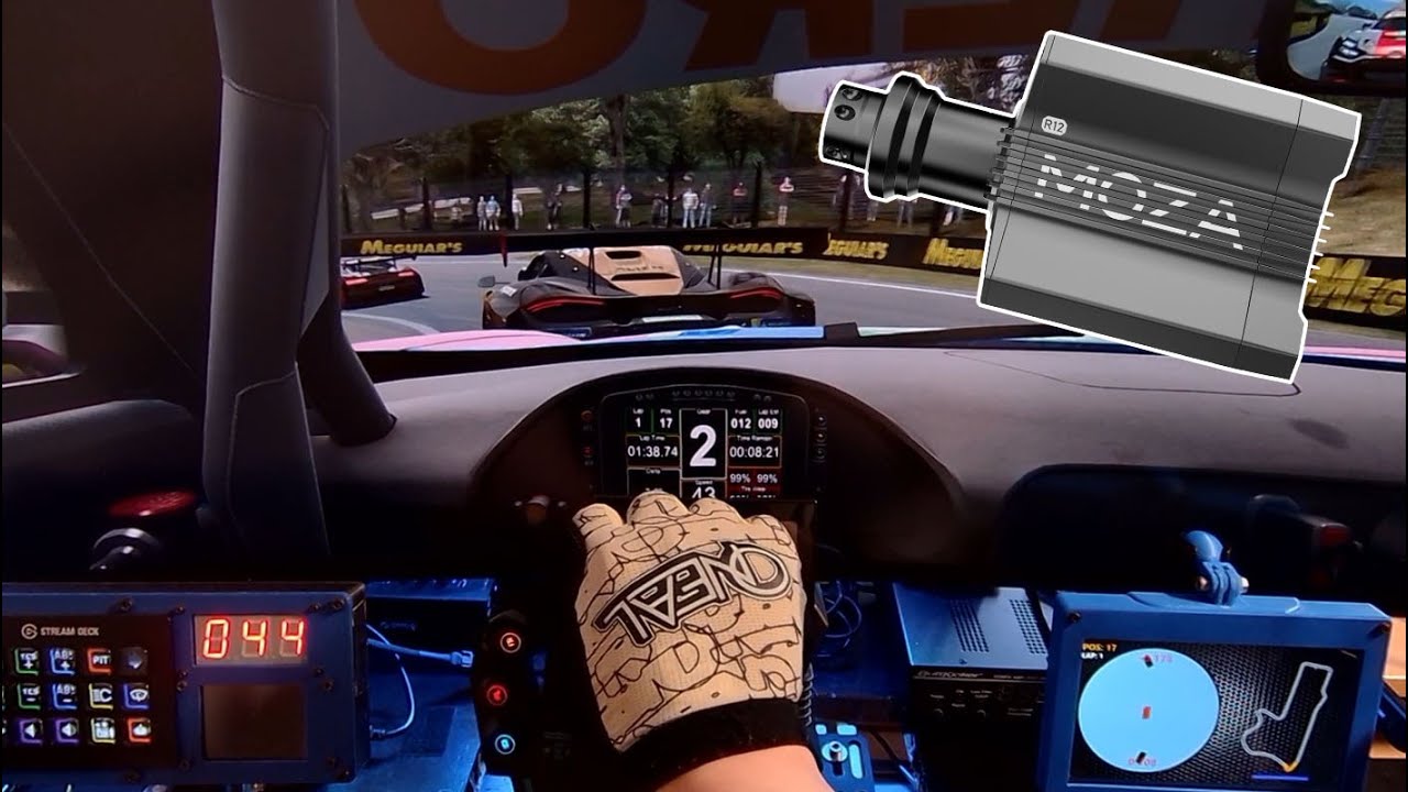 MOZA Racing R12 in RaceRoom Racing Experience [POV RACING]