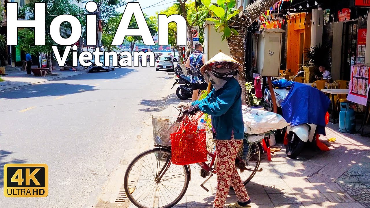 Walking Tour of Hoi An, Vietnam - Captivating Street Walk in May 2023 (4K Ultra HD, 60fps)