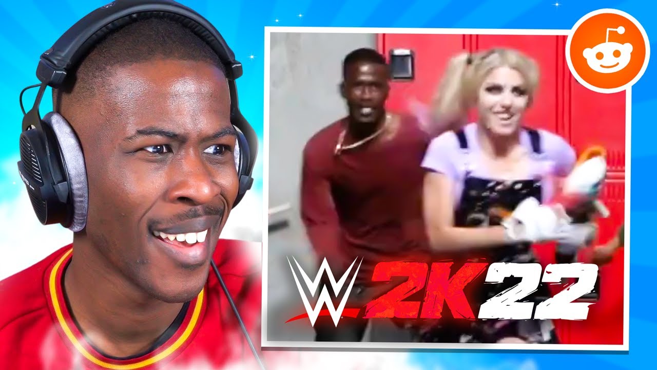 I Chased Alexa Bliss On The WWE 2K22 Commercial Set?!