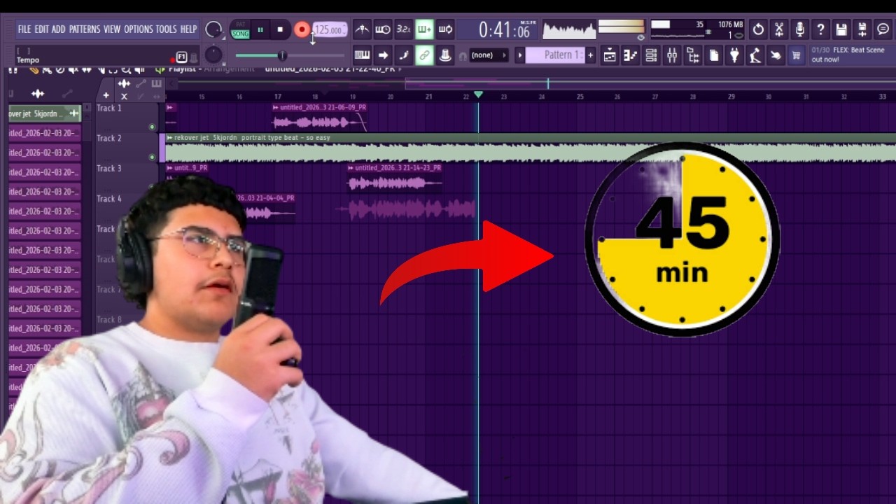 Making a intro song for my Stream in 45 MINUTES