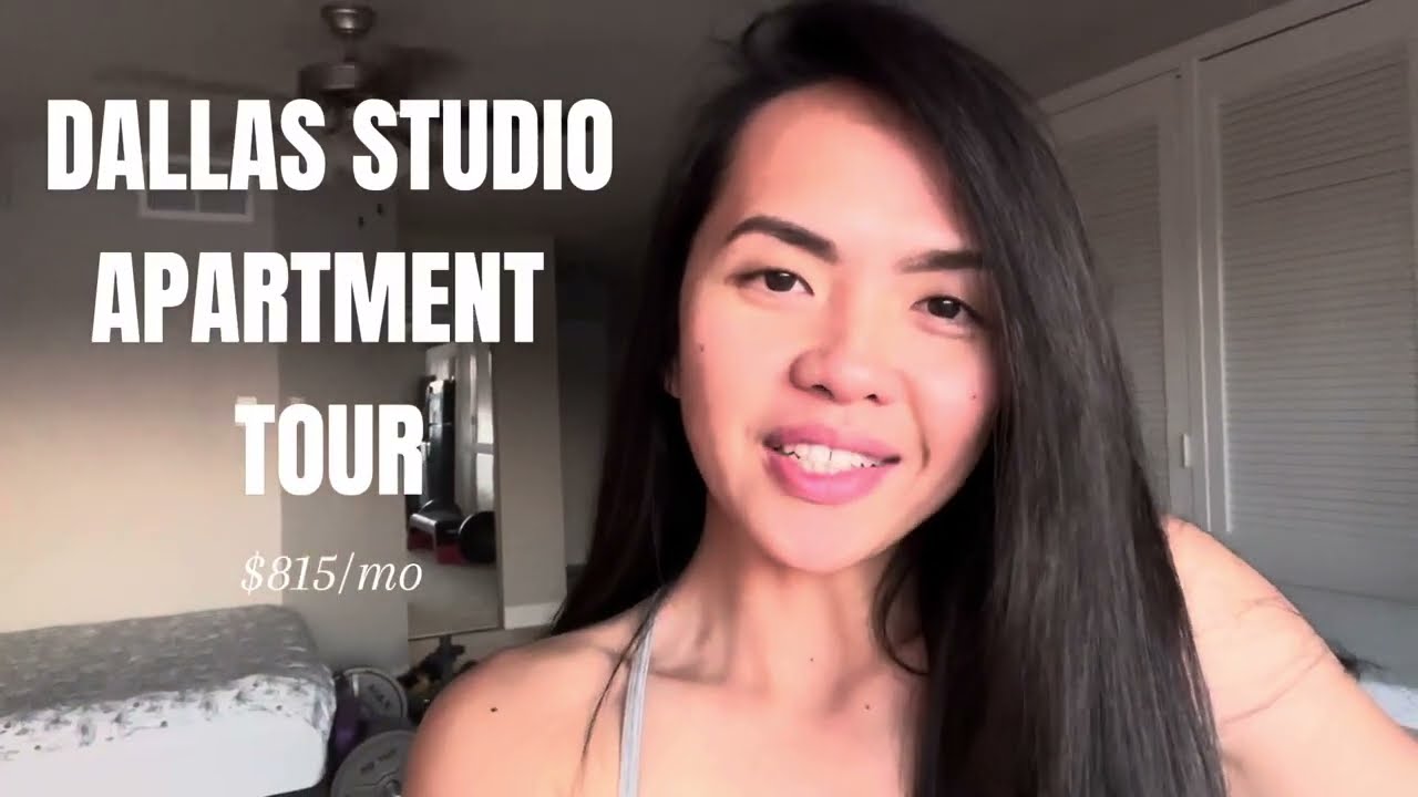 Dallas Studio Apartment Tour | $815/mo