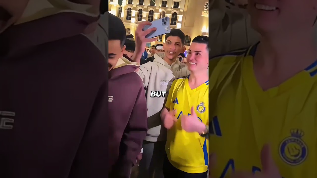 Роналду ненавидит свою фальшивую маскировку 😭 #шорты #роналду
